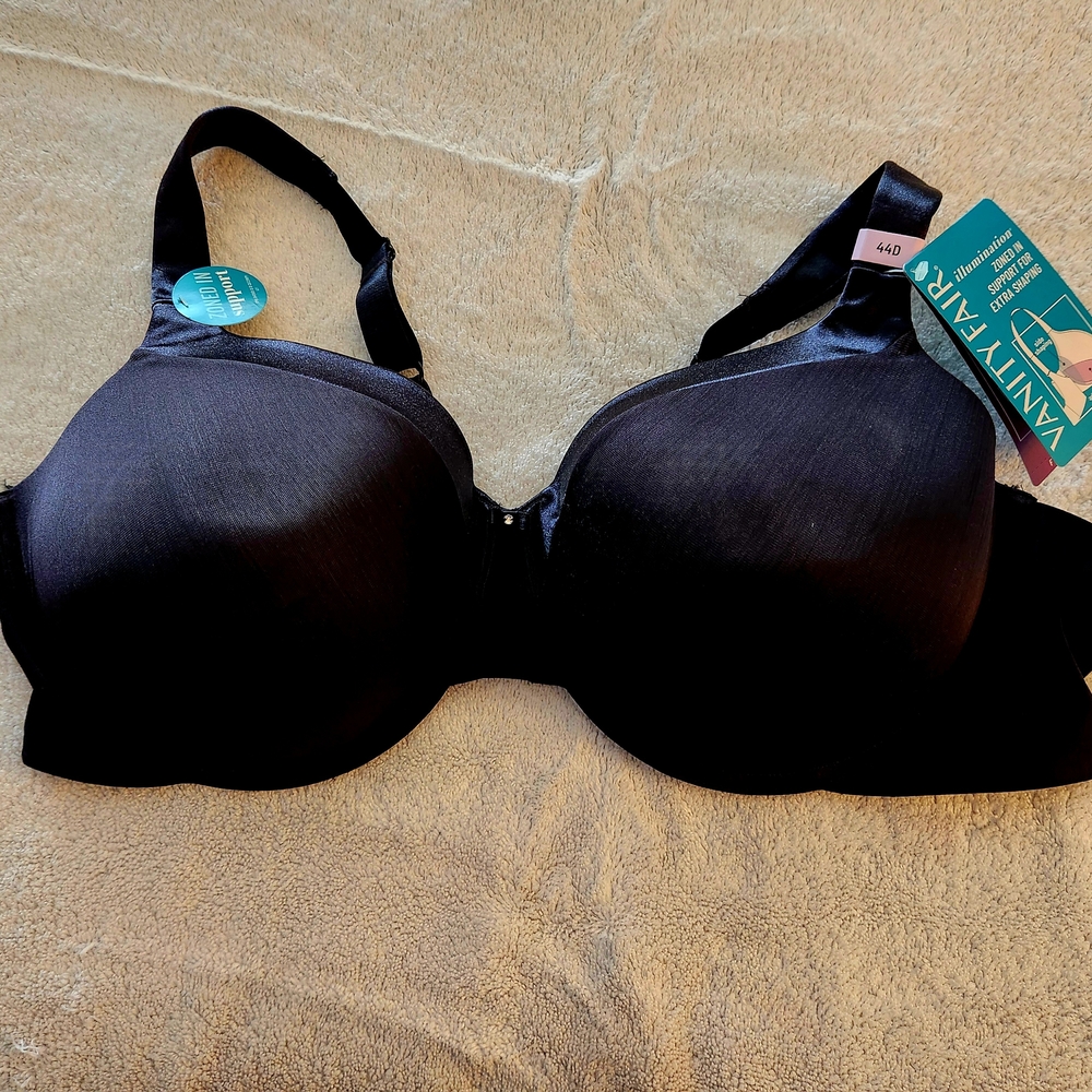 Vanity Fair Women's Black Bra